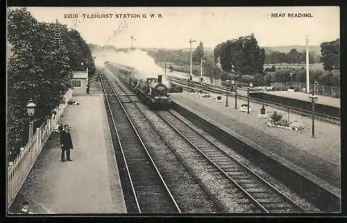 AK Tilehurst, Station GWR, Bahnhof
