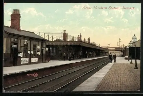 AK Newark, Great Northern Station, Bahnhof