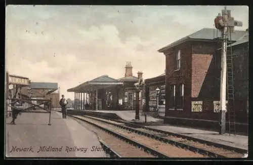 AK Newark, Midland Railway Station, Bahnhof