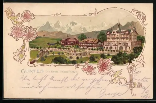 Lithographie Gurten, Panorama