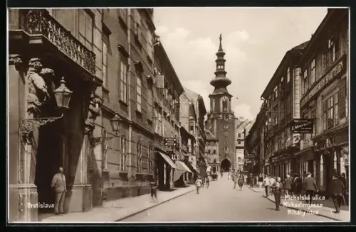 AK Bratislava, Partie in der Michaelergasse