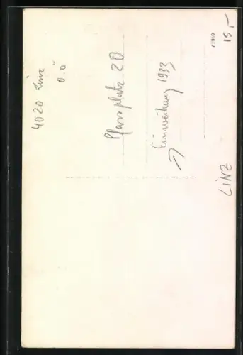 Foto-AK Linz, Einweihung des Denkmals der 4000 Kriegsopfer 1933
