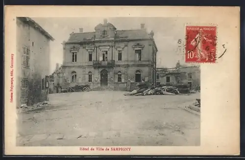 AK Sampigny, Hotel de Ville