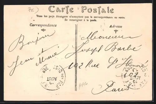 AK Fresnes-en-Woevre, Rue de Metz