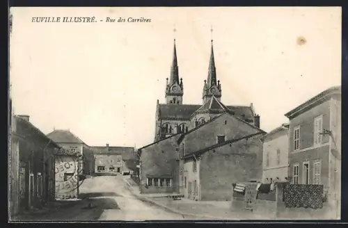 AK Euville, Rue des Carriéres