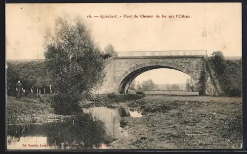 AK Spincourt, Pont du Chemin de fer sur l`Othain