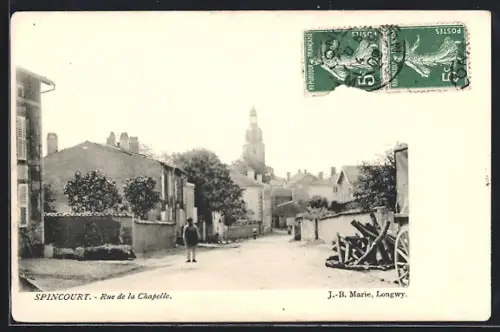 AK Spincourt, Rue de la Chapelle