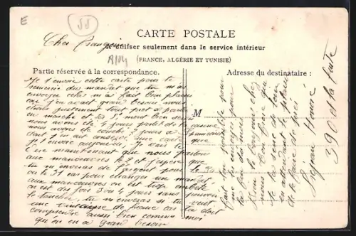 AK Spincourt, Rue de la Chapelle