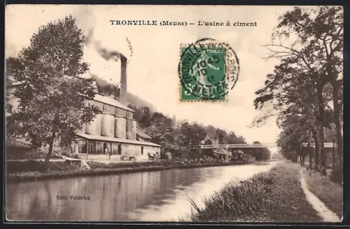 AK Tronville, L`usine à ciment
