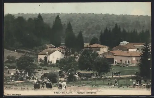 AK Benoite-Vaux, Paysage champetre