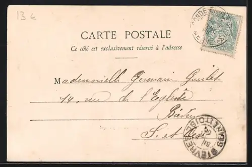 AK Condé-en-Barrois, Rue principale, Strassenpartie