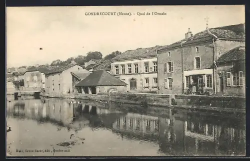 AK Gondrecourt, Quai de l`Ornain