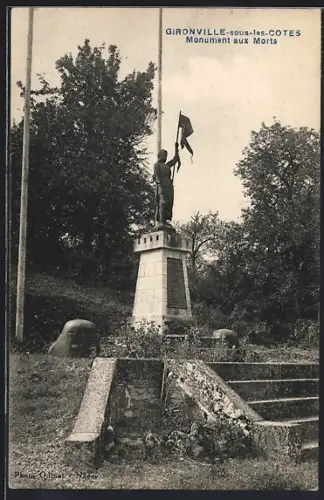 AK Gironville-sous-les-Cotes, Monument aux Morts