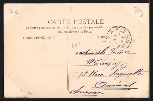 AK Fresnes-en-Woevre, La Place Margueritte