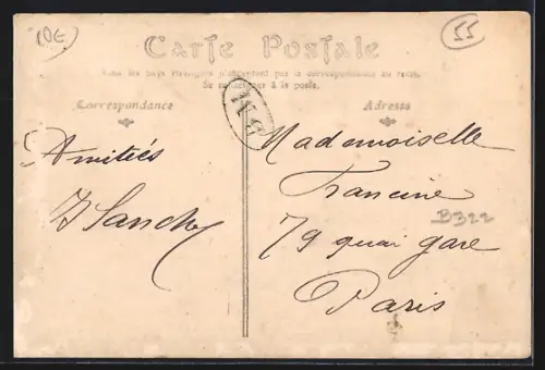 AK Fresnes-en-Woevre, Rue Sainte Anne