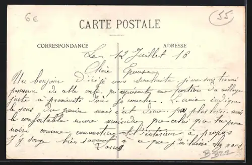 AK Fleury-sur-Aire, Soldaten im Ort, Kriegsjahr 1915