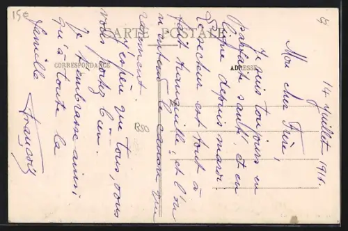 AK Euville, Rue Jeanne d`Arc, Maréchalerie Deville