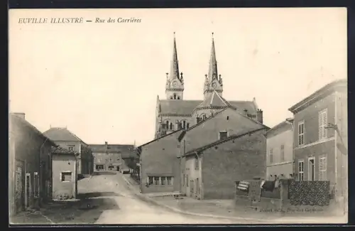AK Euville, Rue des Carrières