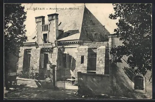 AK Étain, Restaurant J. Moriset