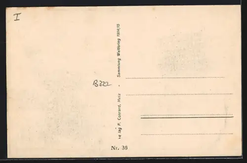 AK Beney, Soldaten beim Kochen