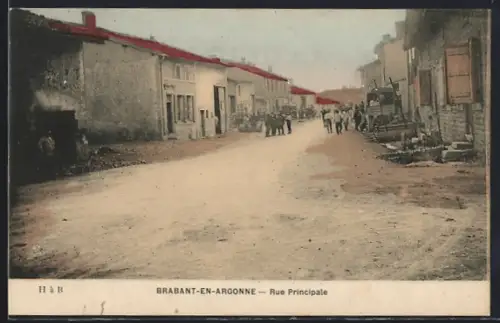 AK Brabant-en-Argonne, Rue Principale