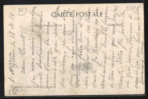 AK Brabant-en-Argonne, Une Rue