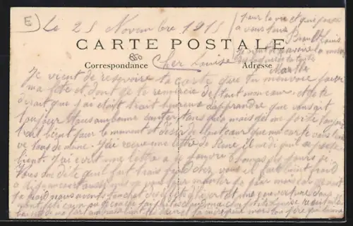 AK Beauzèe-sur-Aire, La Rigole