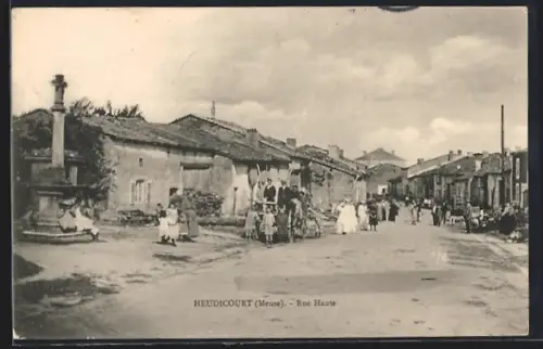 AK Heudicourt, Rue Haute