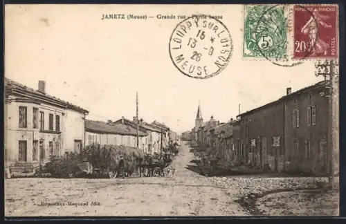 AK Jametz, Grande rue, Partie basse