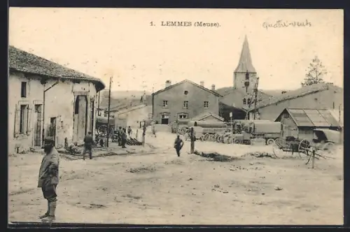 AK Lemmes, La Place, L`Eglise