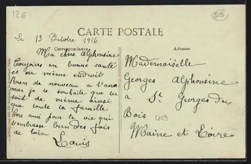 AK Lisle-en-Rigault, Un Baiser de Lisle-en-Rigault