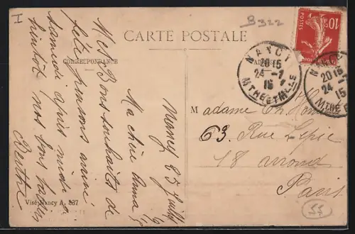 AK Lérouville, Rue Nationale