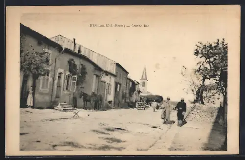 AK Menil-au-Bois, Grande Rue