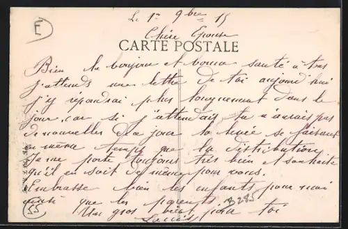 AK Montzeville, La Grande Rue