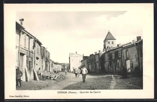 AK Resson, Quartier du Centre