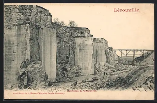 AK Lerouville, Partie im Steinbruch