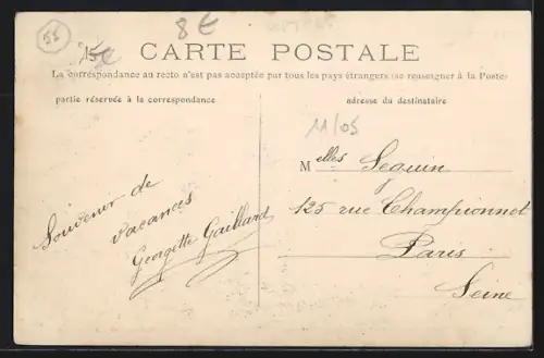 AK Le Bouchon /Meuse, Pont du Moulin