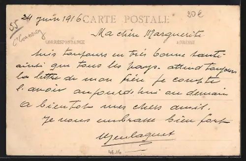 AK Vadonville /Meuse, La Maison Richard, Rue Centrale