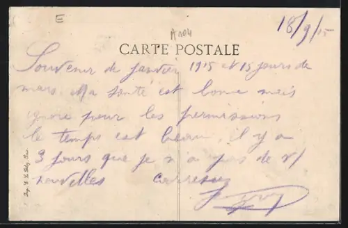 AK Esnes /Argonne, Place des Mouleurs