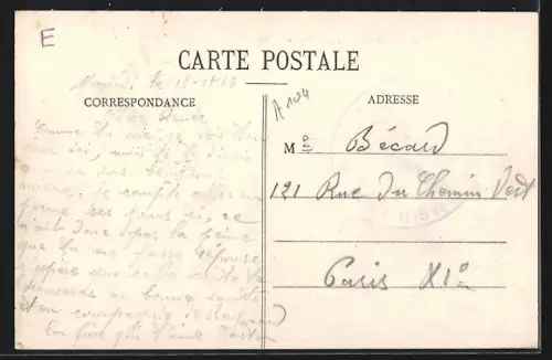 AK Savonnières /Meuse, Rue de l`Eglise