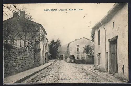 AK Sampigny /Meuse, Rue de l`Orme