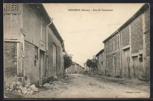 AK Behonne /Meuse, Rue de Vavincourt