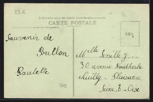 AK Brillon /Meuse, La Mairie