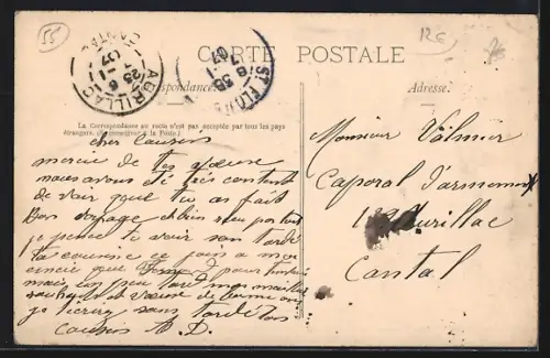 AK Bras /Meuse, Entrée du Village