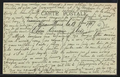 AK Brauvilliers /Meuse, Rue du Moulin