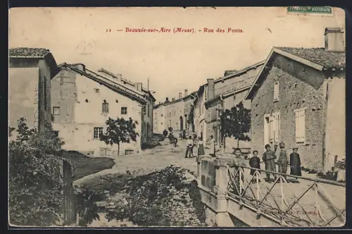 AK Beauzée-sur-Aire, Rue des Ponts