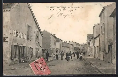 AK Chauvoncourt, Route de Bar