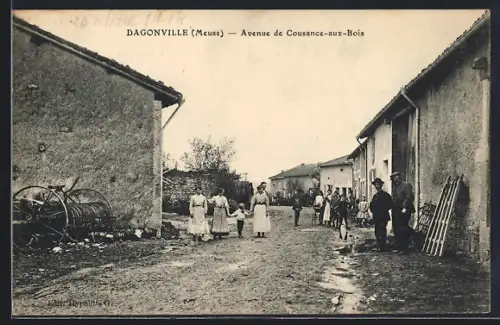 AK Dagonville /Meuse, Avenue de Cousance-aux-Bois