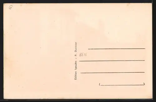 AK Ecouviez /Meuse, Les Cités SNCF