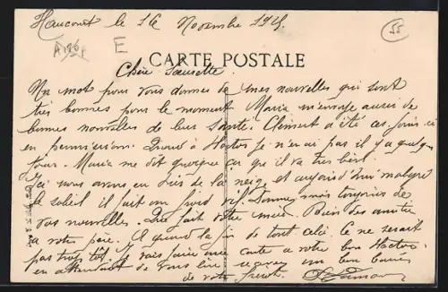 AK Esnès /Argonne, Rue de l`Eglise